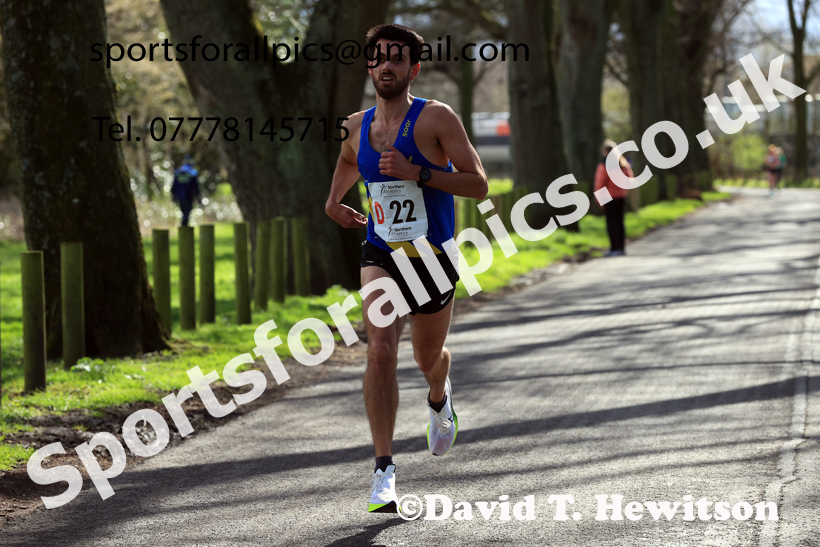 Senior Mens 12 Stage Road Relay, 2026 Northern Mens 12 and Womens 6 Stage Road Relays and Young Athletes 5k, Sheepmount Stadium, Carlisle. Photo: David T. Hewitson/Sports for All Pics
